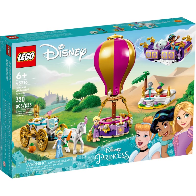 LEGO 43216 DISNEY PRINCESS IL VIAGGIO INCANTATO DELLA PRINCIPESSA GENNAIO 2023