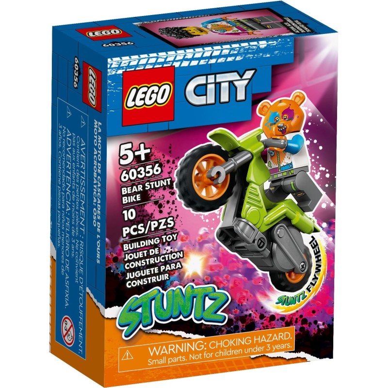 LEGO 60356 CITY STUNT BIKE ORSO GENNAIO 2023