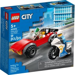 LEGO 60392 CITY INSEGUIMENTO SULLA MOTO DELLA POLIZIA GENNAIO 2023