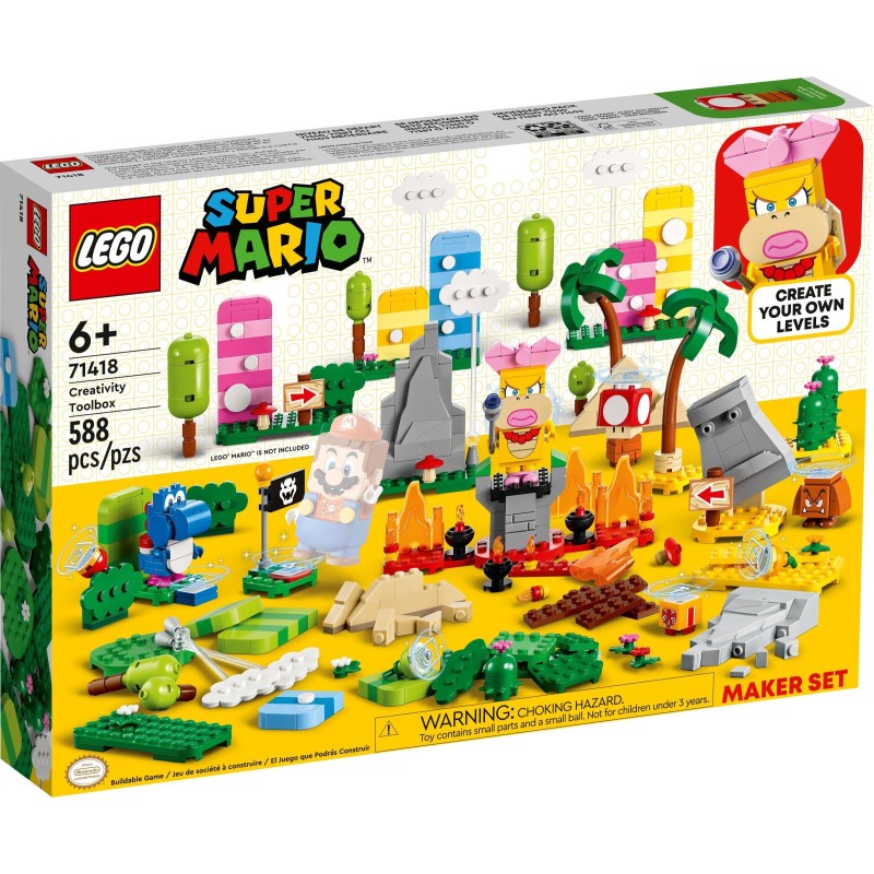 LEGO 71418 SUPER MARIO TOOLBOX CREATIVA GENNAIO 2023