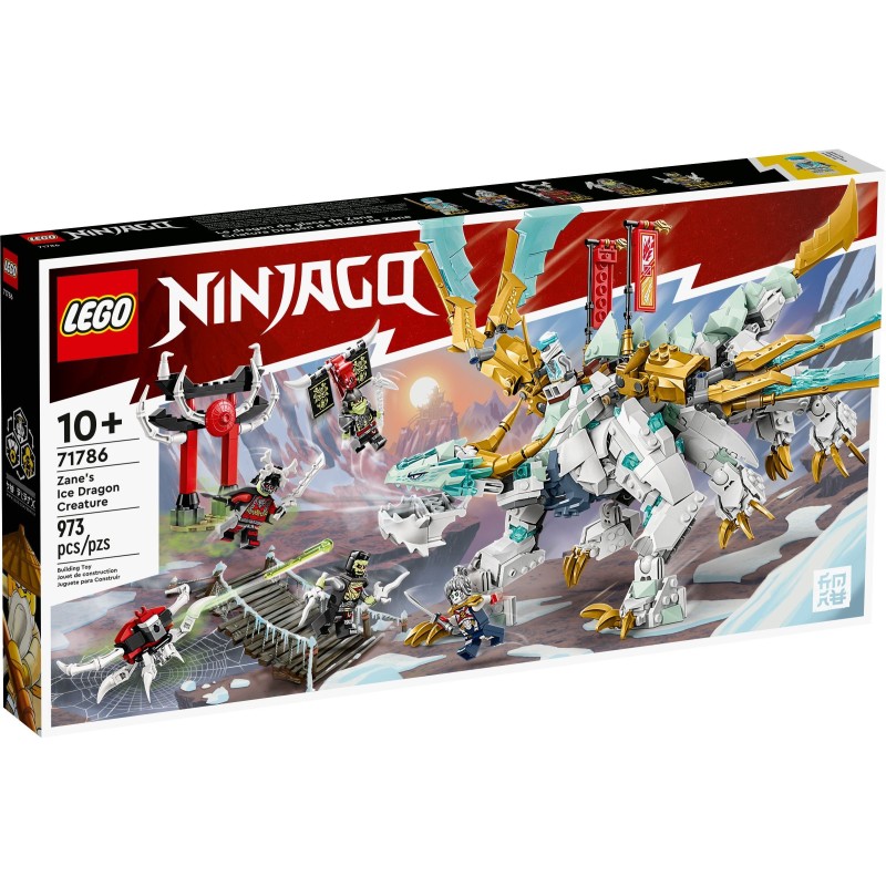 LEGO 71786 NINJAGO DRAGO DI GHIACCIO DI ZANE GENNAIO 2023