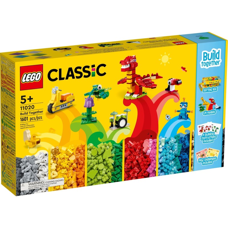 LEGO 11020 CLASSIC COSTRUIAMO INSIEME 2022