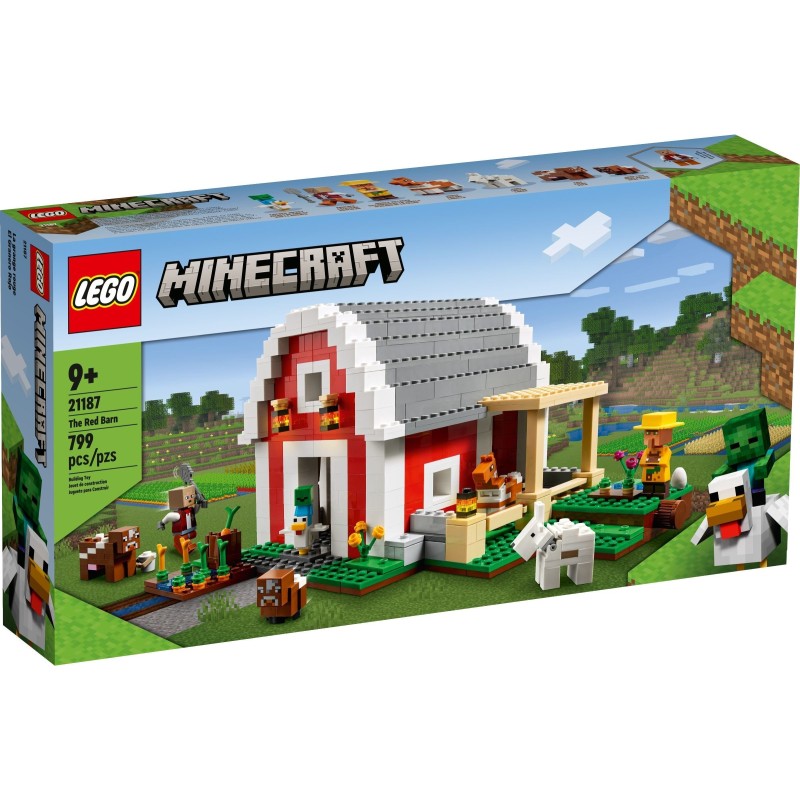 LEGO 21187 MINECRAFT IL FIENILE ROSSO  2023