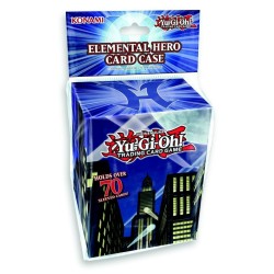 YU-GI-OH! ELEMENTAL HERO CARD CASE HOLDS OVER 70 SLEEVED CARDS!