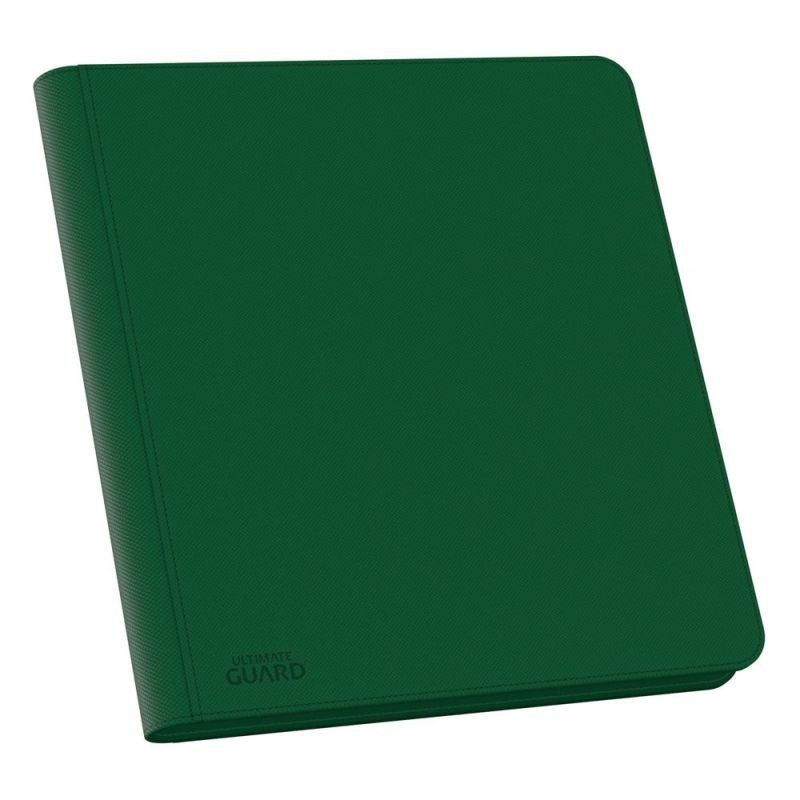 ALBUM ULTIMATE GUARD 480 CARTE 24-POCKET ZIPFOLIO XENOSKIN GREEN