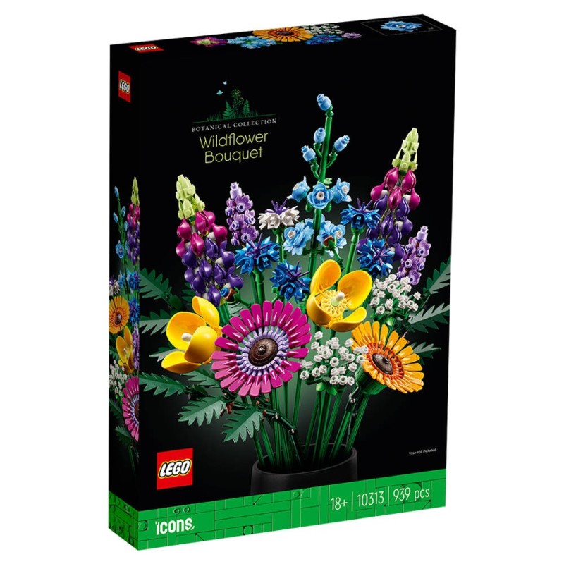 LEGO 10313 CREATOR - CREATOR EXPERT FIORI SELVATICI Bouquet  FEBBRAIO 2023