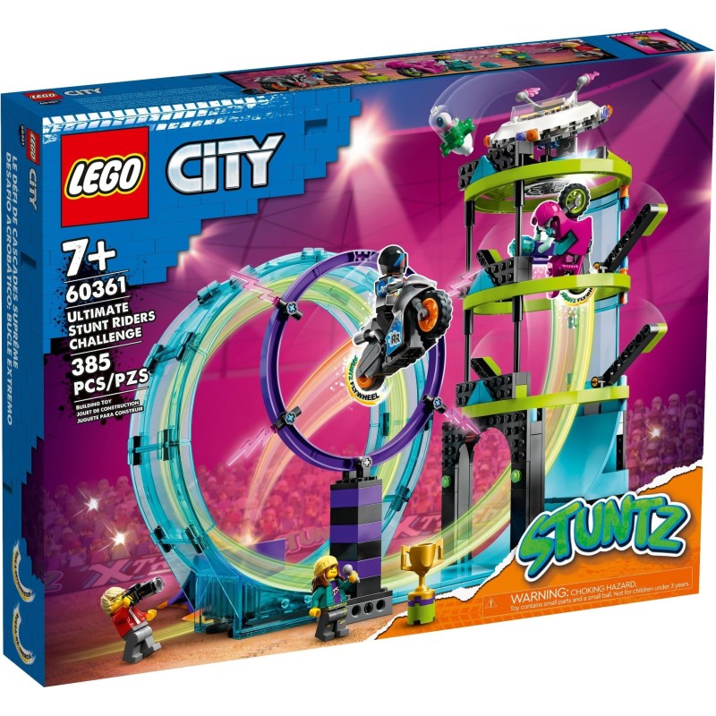LEGO 60361 CITY STUNT RIDERS: SFIDA IMPOSSIBILE MARZO 2023