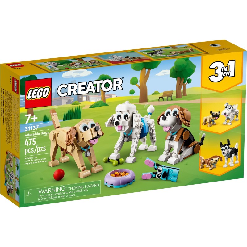 LEGO 31137 CREATOR - CREATOR EXPERT ADORABILI CAGNOLINI MARZO 2023