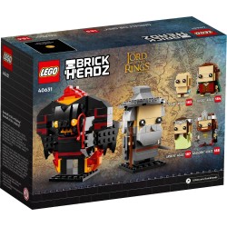 LEGO 40631 BRICKHEADZ GANDALF IL GRIGIO E BALROG SIGNORE DEGLI DEGLI ANELLI