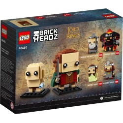 LEGO 40630 BRICKHEADZ FRODO E GOLLUM SIGNORE DEGLI DEGLI ANELLI