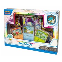 POKEMON COLLEZIONE PALDEA QUAXLY MIRAIDON EX IN ITALIANO SCARLATTO E VIOLETTO