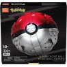 Mega Construx- Set da Costruzione Pokémon Poké Ball Gigante con Luci,