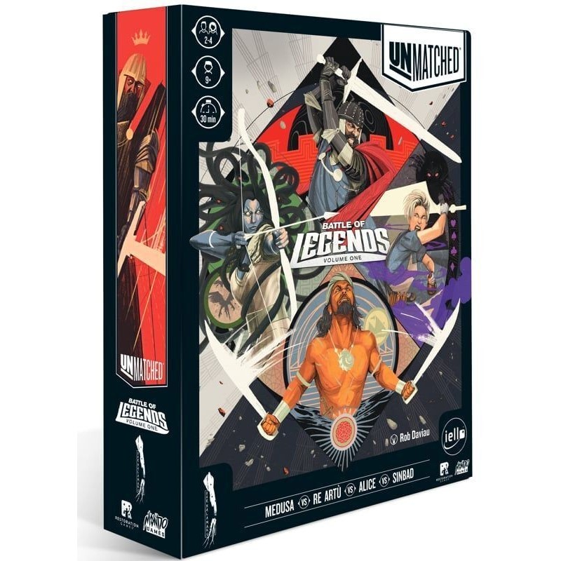 UNMATCHED - Battle Of Legends Vol.1 IN ITALIANO ASMODEE