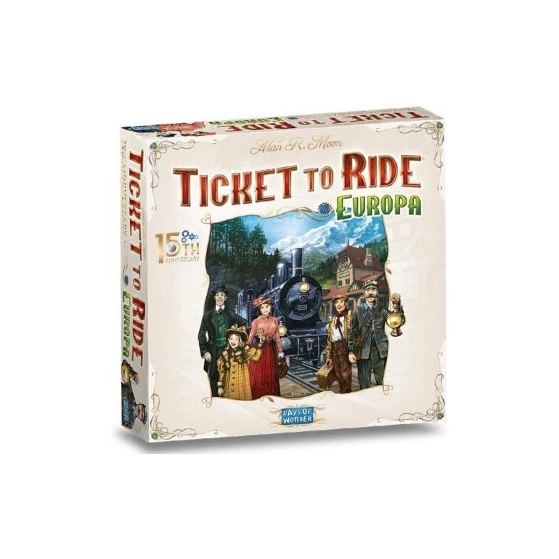 Ticket To Ride 15° Anniversario IN ITALIANO ASMODEE