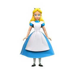 Alice In Wonderland Disney Ultimates Action Figura Alice 18 Cm Super7