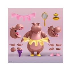 Fantasia Disney Ultimates Action Figure Hyacinth Hippo 18 Cm Super7