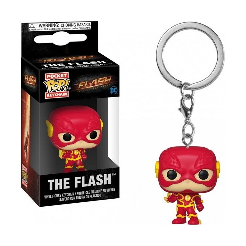 FUNKO POP POCKET DC Comics: The Flash Portachiavi 4Cm