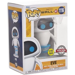 FUNKO POP 1116 EVE WAll-E SPECIAL EDITION GLOWS IN THE DARK 10 CM VINYL FIGURE