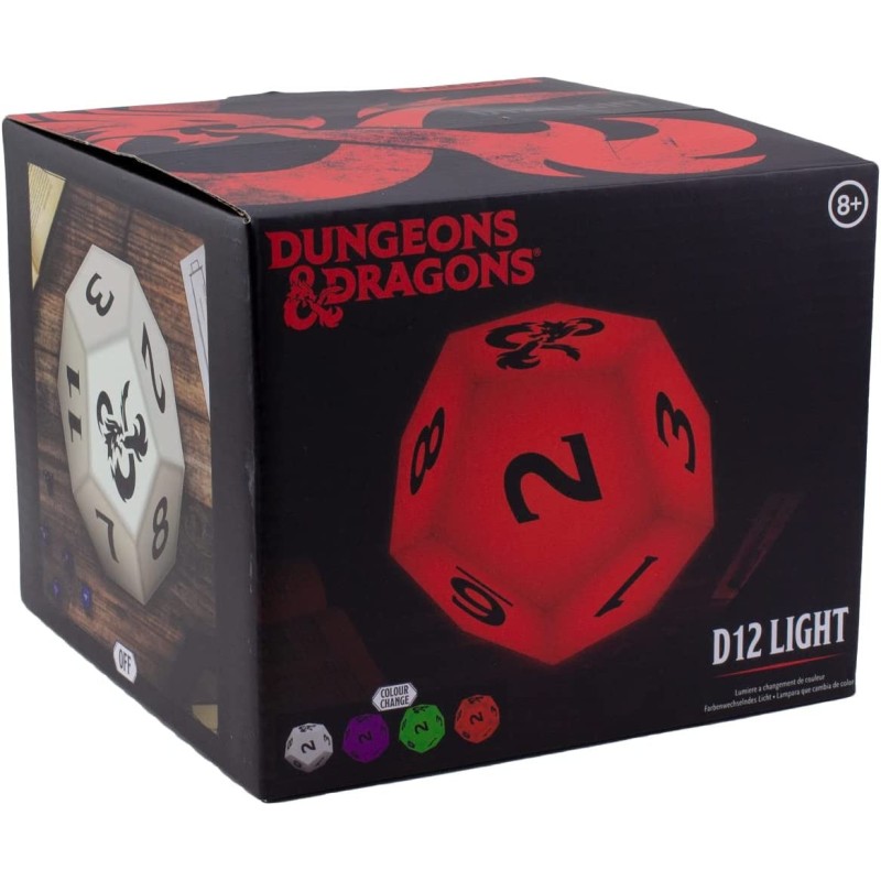 D12 Light Dungeons and Dragons DADO DADI