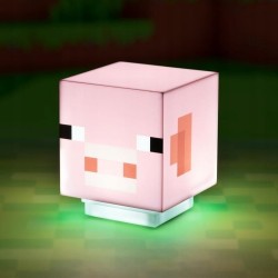 MINECRAFT LAMPADA MAIALE CON SUONO PALADONE