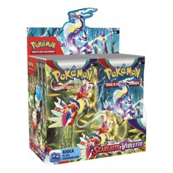 POKEMON SCARLATTO VIOLETTO BOX 36 BUSTE - ITALIANO DAL 31 MARZO 2023