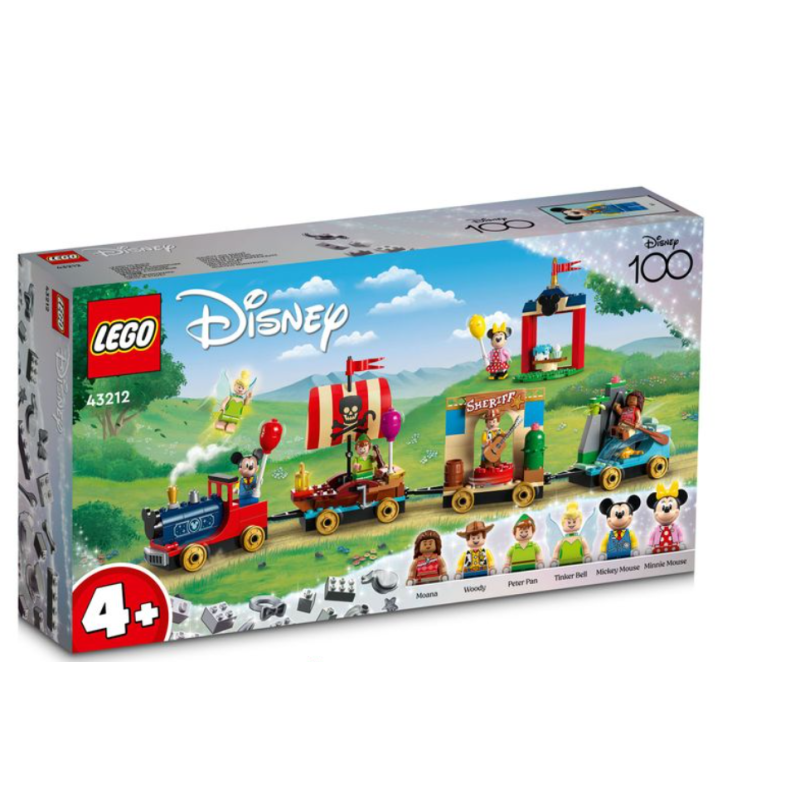 LEGO 43212 DISNEY CLEBRATION TRAIN TRENO DI COMPLEANNO 100° APRILE 2023-2024