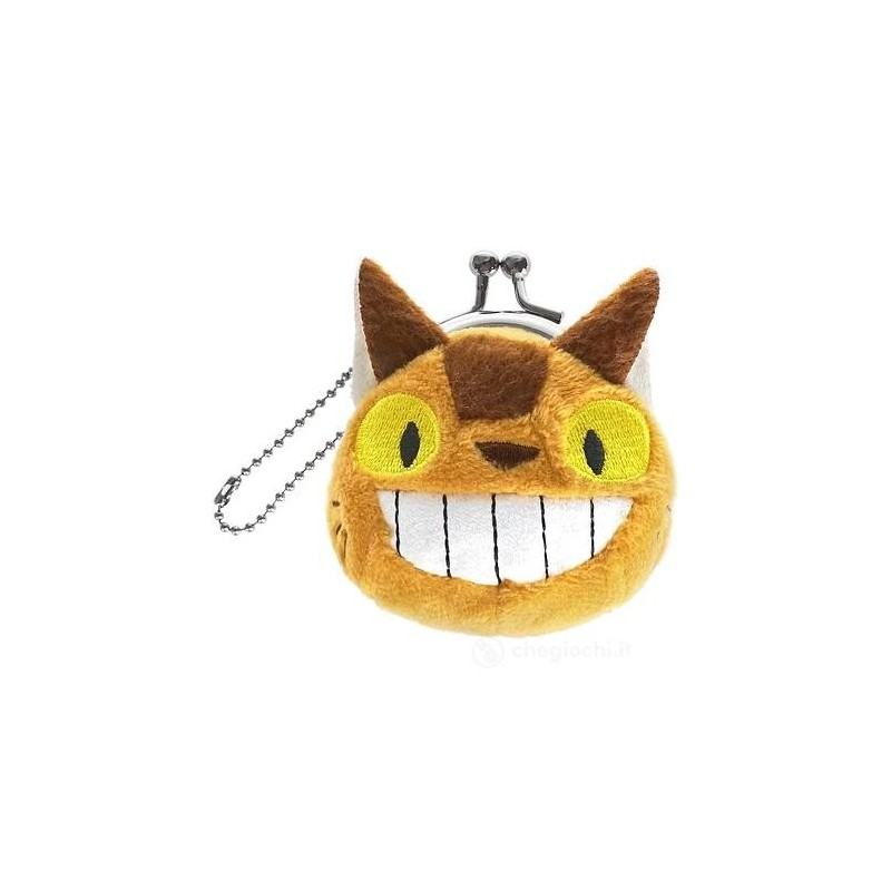 My Neighbor Totoro Mini PORTA MONETE PELUCHE STUDIO GHIBLI CAT BUS