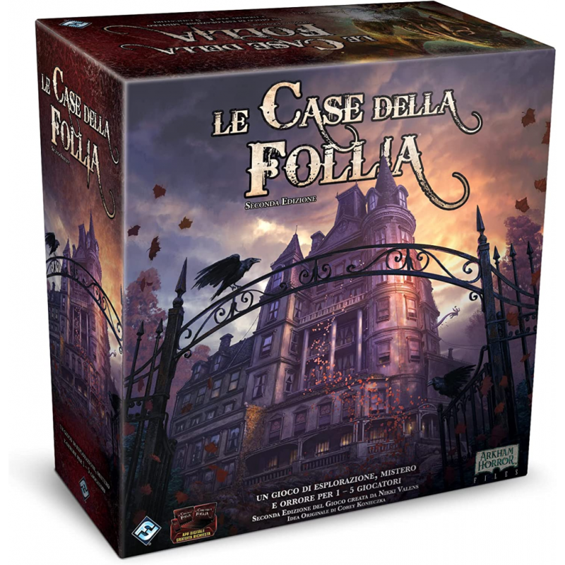 CDF2E - Le Case della Follia, 2a Ed. In italiano Asmodee