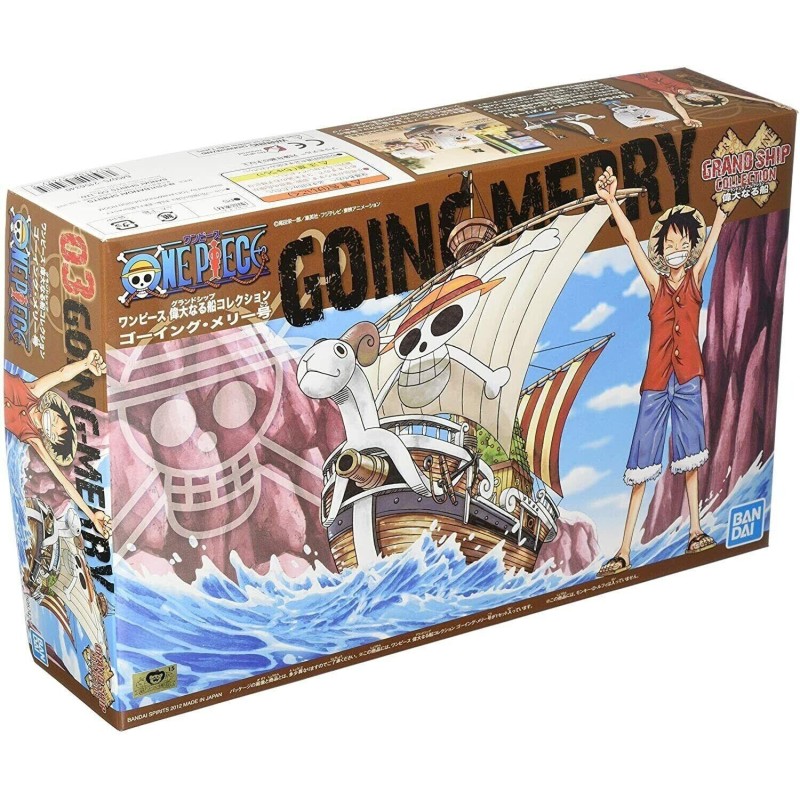 ONE-PIECE MODEL KIT GOING MERRY - GRANDSHIP COLLECTION MK - BANDAI