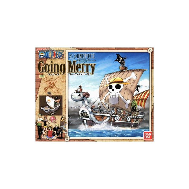 ONE-PIECE MODEL KIT GOING MERRY- GRANDSHIP COLLECTION MK - BANDAI