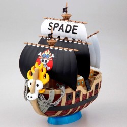 ONE-PIECE MODEL KIT SPADE PIRATES - GRANDSHIP COLLECTION MK - BANDAI