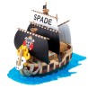 ONE-PIECE MODEL KIT SPADE PIRATES - GRANDSHIP COLLECTION MK - BANDAI