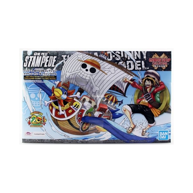 ONE-PIECE MODEL KIT THOUSAND SUNNY FLYING - GRANDSHIP COLLECTION MK - BANDAI