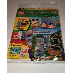 LEGO MINECRAFT RIVISTA MAGAZINE N. 9 IN ITALIANO + POLYBAG ESCLUSIVA