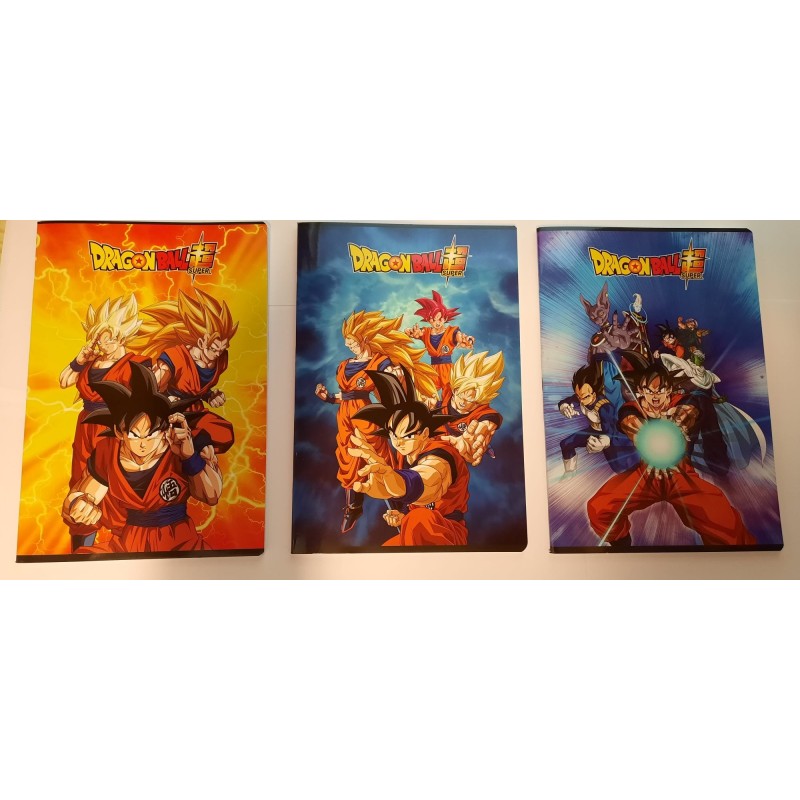 DRAGON BALL 4 QUADERNI RIGO CLASSICO ( 4 PEZZI )