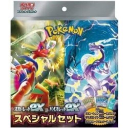 POKEMON Scarlet ex & Violet ex Special Set SCARLATTO E VIOLETTO