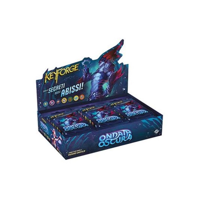 KEYFORGE ONDATA OSCURA BOX DA 12 MAZZI