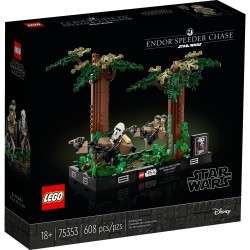 LEGO 75353 STAR WARSDiorama Inseguimento con lo speeder su Endor MAGGIO 2023