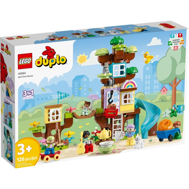 LEGO 10993 DUPLO  CASA SULL’ALBERO 3 IN 1 MAGGIO 2023