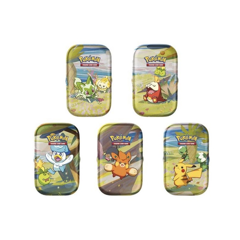 POKEMON AMICI DI PALDEA SET DA 5 MINI TIN DA COLLEZIONE