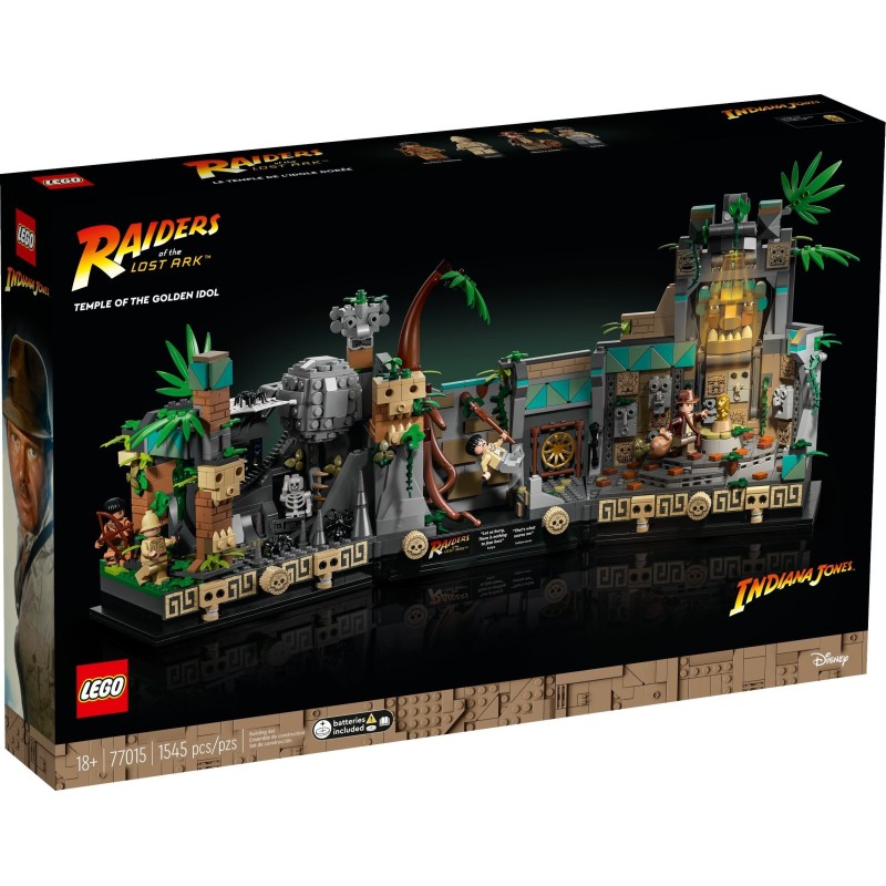 LEGO 77015 INDIANA JONES  IL TEMPIO DELL’IDOLO D’ORO GIUGNO 2023