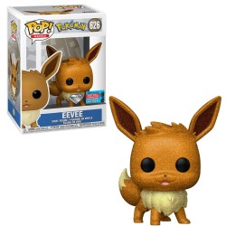 FUNKO POP GAMES 626 EEVEE GLITTER DIAMOND 2021 FALL CONVENT LIMITED POKEMON 10cm