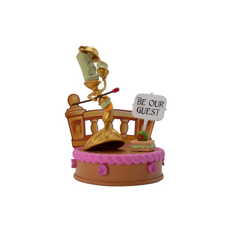 DISNEY THE BEAUTY AND THE BEAST SUPER FIGURE COLLECTION LUMIERE 12CM ABYSTYLE