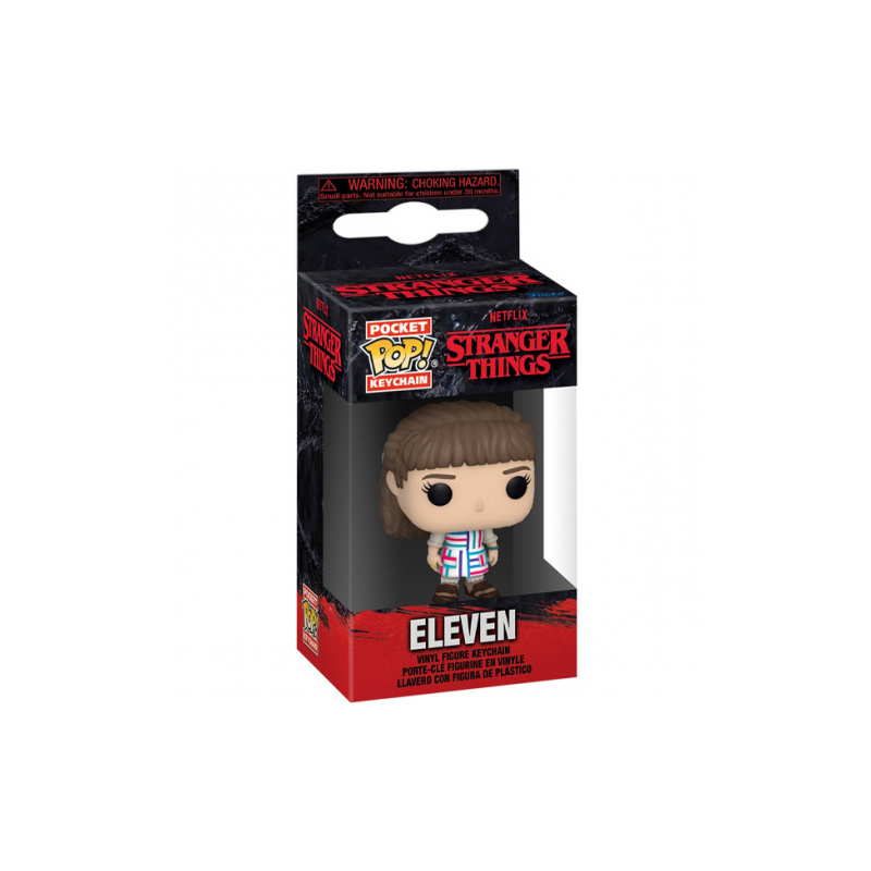 FUNKO POP ELEVEN STRANGER THINGS  VINYL KEYCHAIN 4CM