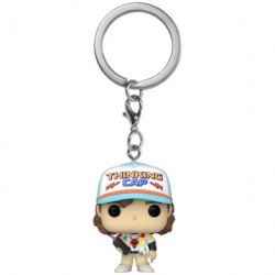 FUNKO POP DUSTIN STRANGER THINGS VINYL KEYCHAIN 4CM