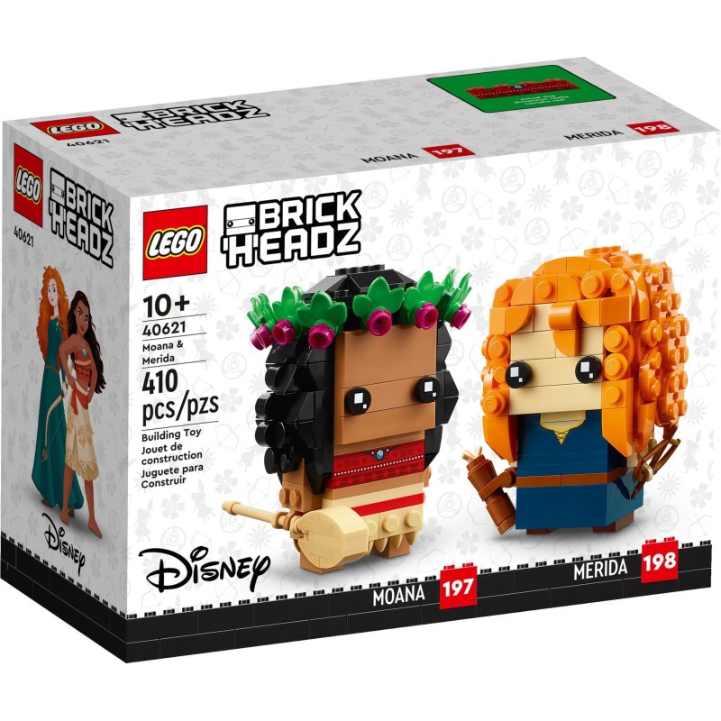 LEGO 40621 BRICKHEADZ Vaiana ( MOANA ) Merida