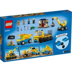 LEGO 60391 CITY CAMION DA CANTIERE E GRU CON PALLA DA DEMOLIZIONE GIUGNO 2023