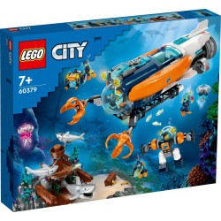 LEGO 60379 CITY SOTTOMARINO PER ESPLORAZIONI ABISSALI GIUGNO 2023