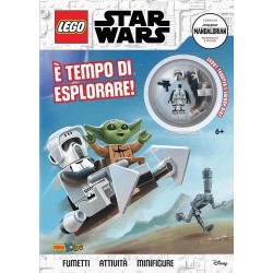 LEGO STAR WARS E' TEMPO DI ESPLORARE CON SCOUT TROOPER E SWOOP BIKE MANDALORIAN