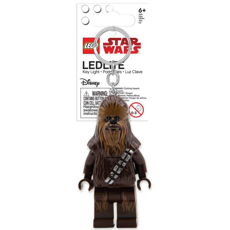 LEGO LGL-KE100 CHEWBACCA STAR WARS Portachiavi Ledlite TORCIA LUCE